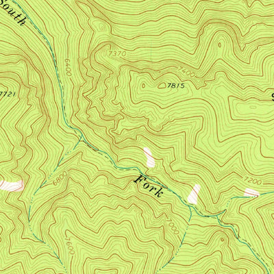 United States Geological Survey Holt Mountain, NM (1965, 24000-Scale) digital map