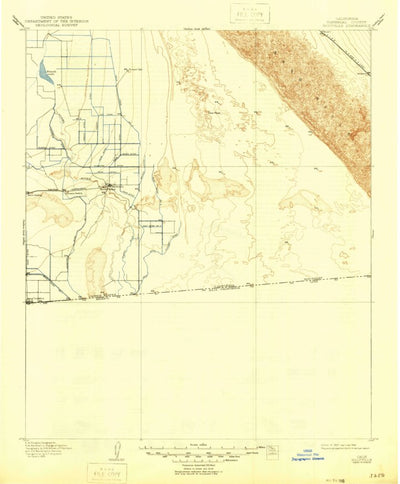 United States Geological Survey Holtville, CA (1907, 125000-Scale) digital map