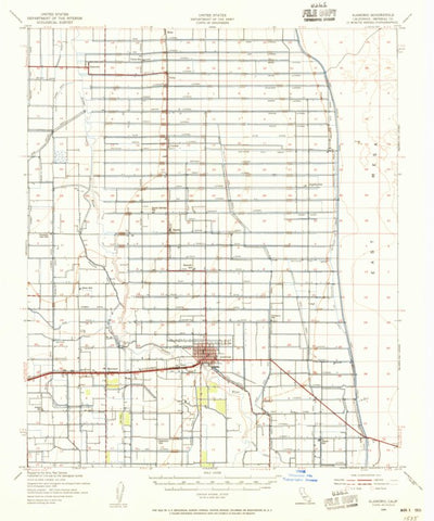 United States Geological Survey Holtville, CA (1940, 62500-Scale) digital map
