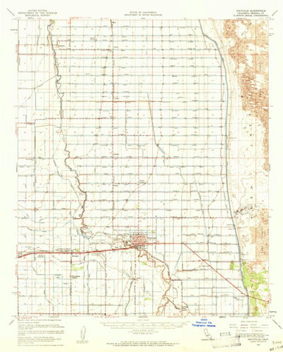 United States Geological Survey Holtville, CA (1957, 62500-Scale) digital map