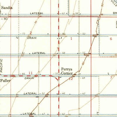 United States Geological Survey Holtville, CA (1957, 62500-Scale) digital map
