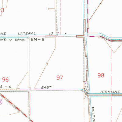 United States Geological Survey Holtville East, CA (1957, 24000-Scale) digital map