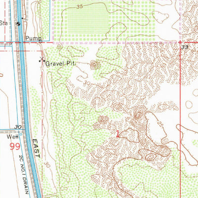 United States Geological Survey Holtville East, CA (1957, 24000-Scale) digital map