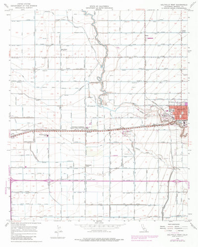 United States Geological Survey Holtville West, CA (1956, 24000-Scale) digital map