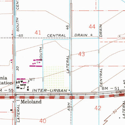 United States Geological Survey Holtville West, CA (1956, 24000-Scale) digital map