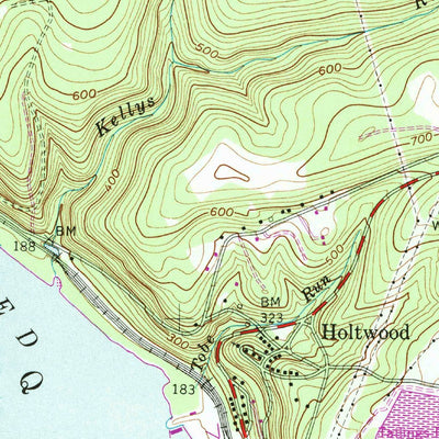 United States Geological Survey Holtwood, PA (1955, 24000-Scale) digital map