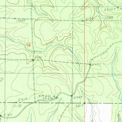 United States Geological Survey Holum, LA (1984, 24000-Scale) digital map
