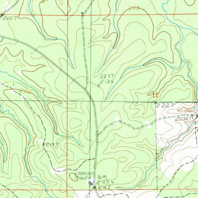 United States Geological Survey Holum, LA (1984, 24000-Scale) digital map