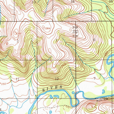 United States Geological Survey Holy Cross A-1, AK (1952, 63360-Scale) digital map