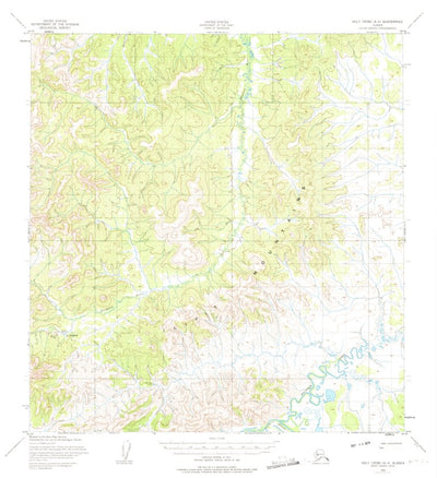United States Geological Survey Holy Cross A-4, AK (1952, 63360-Scale) digital map