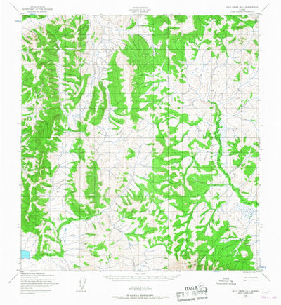 United States Geological Survey Holy Cross B-1, AK (1952, 63360-Scale) digital map