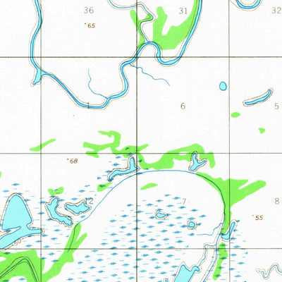 United States Geological Survey Holy Cross B-2, AK (1952, 63360-Scale) digital map