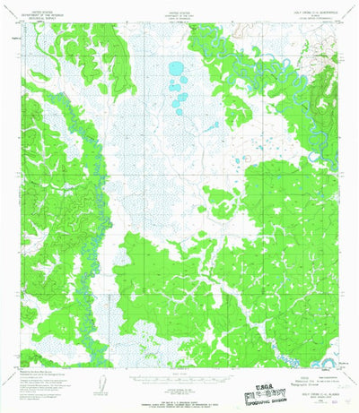 United States Geological Survey Holy Cross C-4, AK (1952, 63360-Scale) digital map