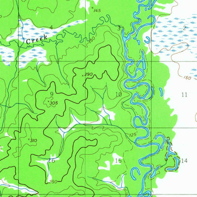 United States Geological Survey Holy Cross C-4, AK (1952, 63360-Scale) digital map