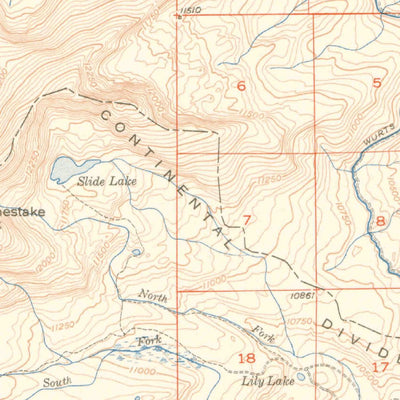 United States Geological Survey Holy Cross, CO (1951, 62500-Scale) digital map
