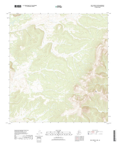 United States Geological Survey Holy Cross D-3 NW, AK (2017, 25000-Scale) digital map