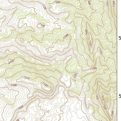 United States Geological Survey Holy Ghost Spring, NM (2020, 24000-Scale) digital map