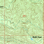 United States Geological Survey Holy Joe Peak, AZ (1949, 24000-Scale) digital map