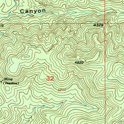 United States Geological Survey Holy Joe Peak, AZ (1949, 24000-Scale) digital map