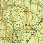 United States Geological Survey Holyoke, MA-CT (1897, 125000-Scale) digital map