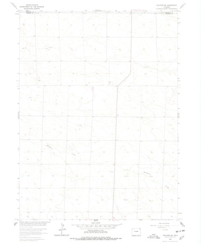 United States Geological Survey Holyoke NE, CO (1962, 24000-Scale) digital map