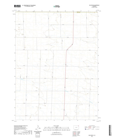 United States Geological Survey Holyoke NE, CO (2022, 24000-Scale) digital map