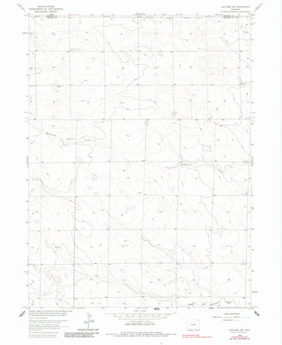 United States Geological Survey Holyoke NW, CO (1962, 24000-Scale) digital map