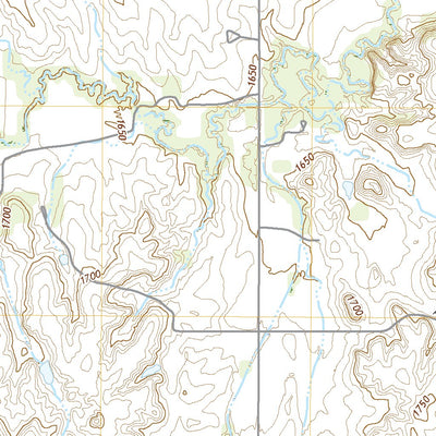 United States Geological Survey Holyrood NW, KS (2022, 24000-Scale) digital map