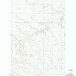 United States Geological Survey Holzhey Reservoir, MT (1965, 24000-Scale) digital map
