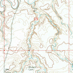 United States Geological Survey Holzhey Reservoir, MT (1965, 24000-Scale) digital map