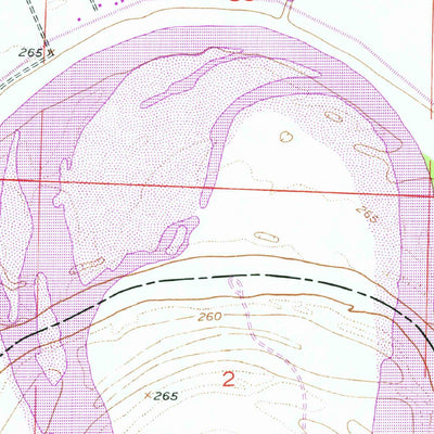 United States Geological Survey Homan, AR (1951, 24000-Scale) digital map