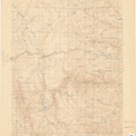 United States Geological Survey Home, CO-WY (1920, 125000-Scale) digital map