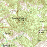 United States Geological Survey Home Creek Butte, MT (1966, 24000-Scale) digital map
