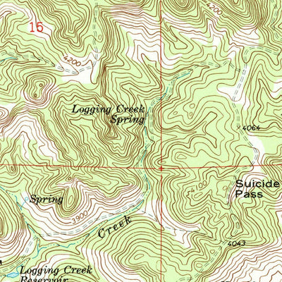 United States Geological Survey Home Creek Butte, MT (1966, 24000-Scale) digital map
