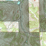 United States Geological Survey Home Creek Butte, MT (1995, 24000-Scale) digital map