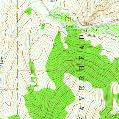 United States Geological Survey Home Park Ranch, MT (1963, 24000-Scale) digital map