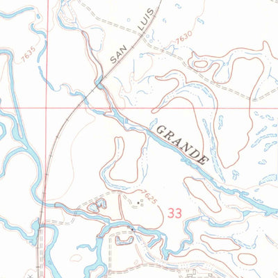 United States Geological Survey Homelake, CO (1966, 24000-Scale) digital map