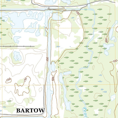United States Geological Survey Homeland, FL (2021, 24000-Scale) digital map