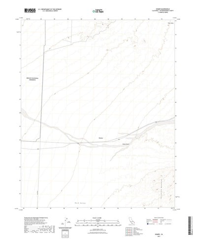 United States Geological Survey Homer, CA (2021, 24000-Scale) digital map