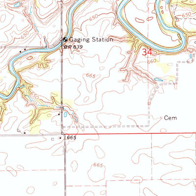 United States Geological Survey Homer, IL (1968, 24000-Scale) digital map