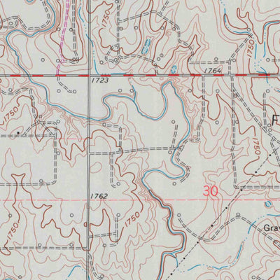 United States Geological Survey Homer, KS (1961, 24000-Scale) digital map
