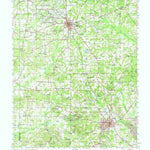 United States Geological Survey Homer, LA (1952, 62500-Scale) digital map