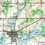 United States Geological Survey Homer, MI (1948, 62500-Scale) digital map