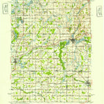 United States Geological Survey Homer, MI (1949, 62500-Scale) digital map