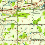 United States Geological Survey Homer, MI (1949, 62500-Scale) digital map