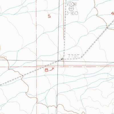 United States Geological Survey Homer Mountain, CA (1984, 24000-Scale) digital map