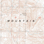 United States Geological Survey Homer Mountain, CA (1984, 24000-Scale) digital map