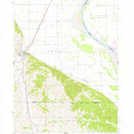 United States Geological Survey Homer, NE-IA (1964, 24000-Scale) digital map