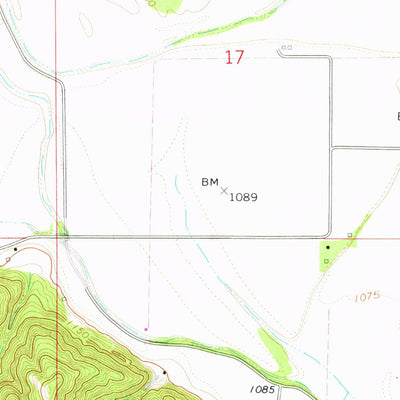 United States Geological Survey Homer, NE-IA (1964, 24000-Scale) digital map