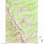 United States Geological Survey Homer Youngs Peak, MT-ID (1997, 24000-Scale) digital map